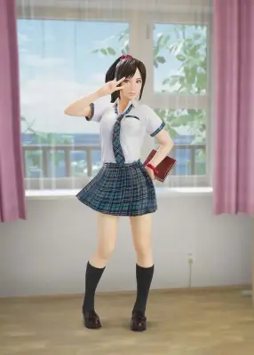 Figurine summer lesson miyamoto hikari